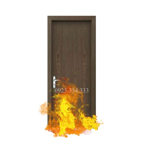 Cửa gỗ chống cháy mặt Laminate